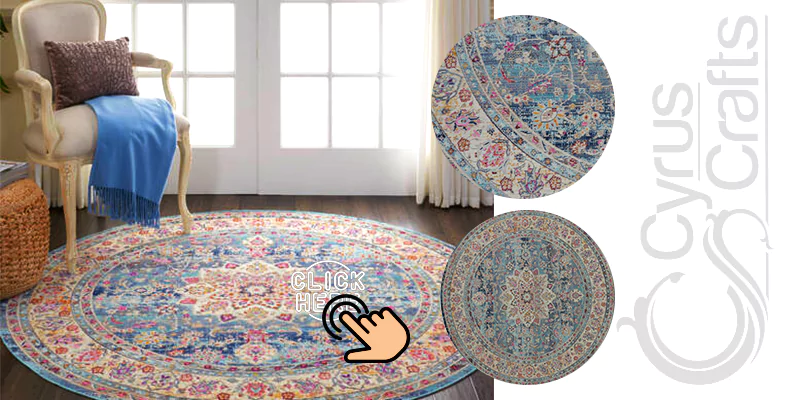 blue rugs